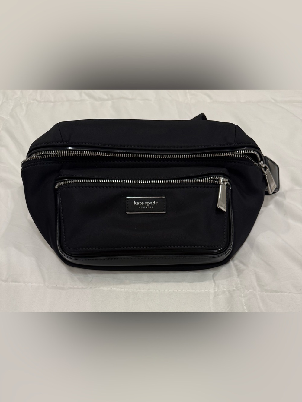 Kate Spade Sam Icon Nylon Medium Belt Bag - Black Waist Pack